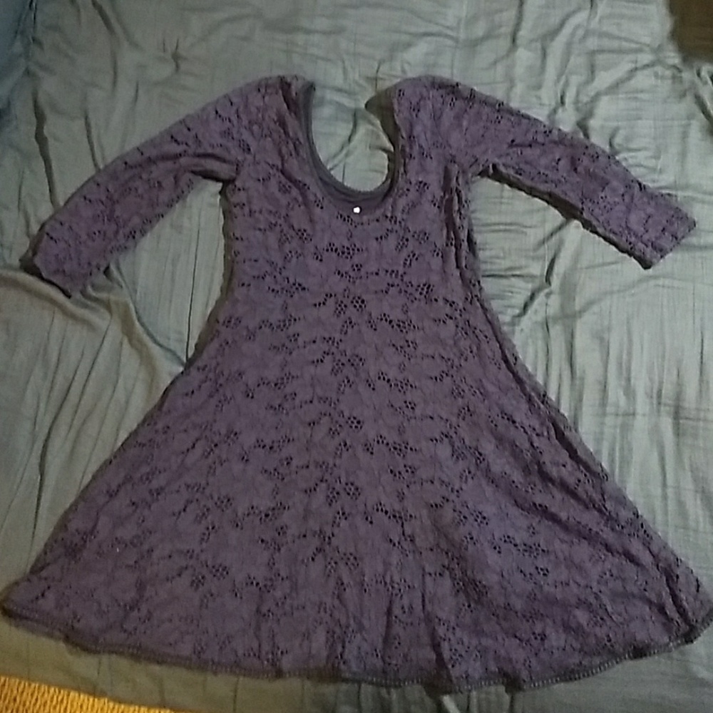 Navy Lace Dress